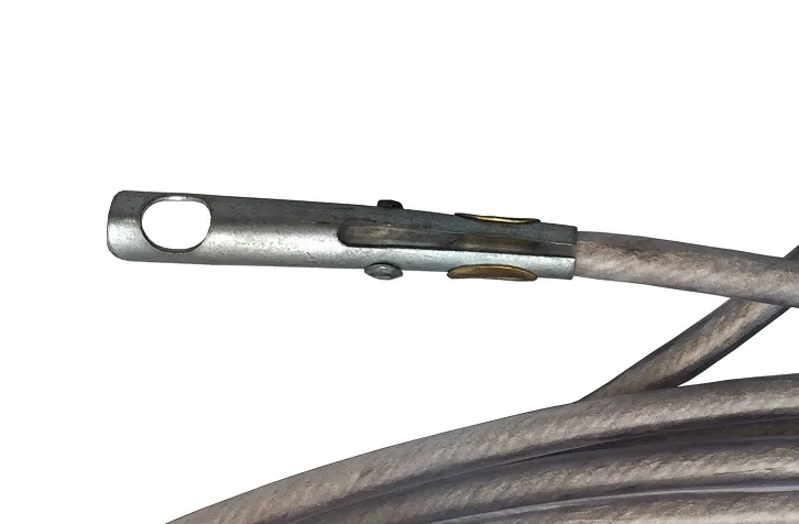 Oblíbený montáž koncovek celní lanka 6 mm