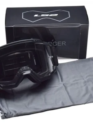motocyklové brýle LS2 CHARGER - černé Doprava Zdarma