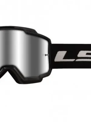 Zlevněný motocyklové brýle LS2 CHARGER - černé zrcadlové