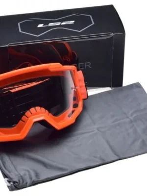 Koupit Online motocyklové brýle LS2 CHARGER - oranžové