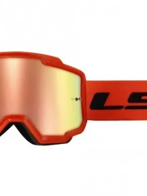 motocyklové brýle LS2 CHARGER - oranžové zrcadlové Horká Nabídka