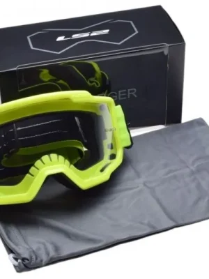 Sleva motocyklové brýle LS2 CHARGER - žluté