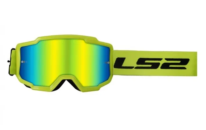 motocyklové brýle LS2 CHARGER - žluté zrcadlové Objednat Nyní