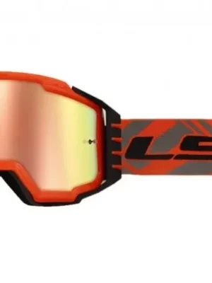 Cenový Hit motocyklové brýle LS2 CHARGER PRO - oranžové