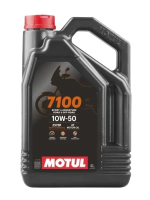 Motorový olej pro 4T motory MOTUL 7100 10W50 4l, API SN, JASO MA-2 Sezónní Sleva