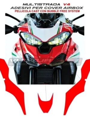 Sada polepů airboxů VULTURBIKE pro DUCATI Multistrada V4 / V4S Poslední Šance