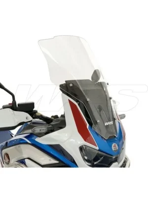 Autentický Větrný štítek - čelní plexi WRS CAPONORD pro HONDA AFRICA TWIN CRF1100L ADVENTURE 2020-2023