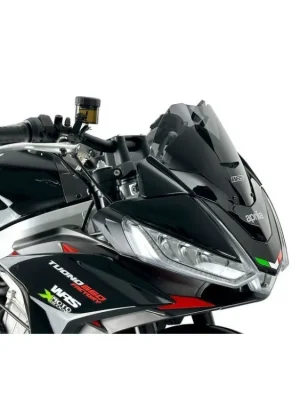 Větrný štítek - čelní plexi WRS SPORT pro APRILIA TUONO V4/FACTORY/RS 660 2021-2024 Originální