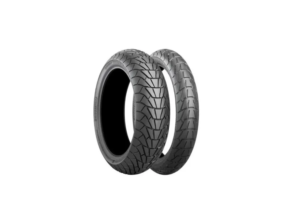 Autentický BRIDGESTONE pneumatika 100/90-18 BATTLAX ADVENTURECROSS SCRAMBLER AX41S 56H TL přední DOT