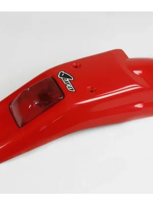 Nakupujte Hned UFO zadní blatník HONDA XR 250/400R 96-10 se světlem vzor originál, barva červená