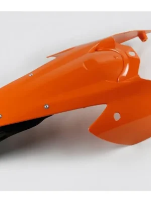 UFO zadní blatník KTM SX 03-06, EXC 03-07 blatník s boky a světlem, barva oranžová Dokud Zásoby Vydrží