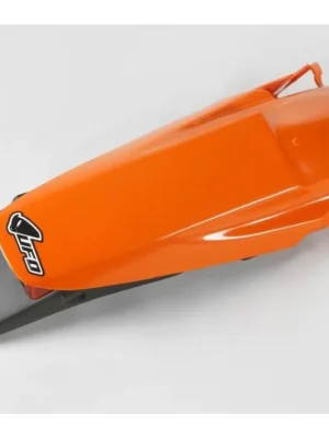 UFO zadní blatník KTM 2T 98-03, 4T 00-03 blatník bez boků se světlem, barva oranžová Omezená Nabídka