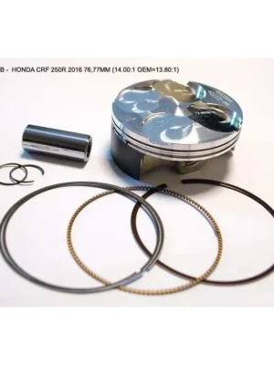 Nakupujte Hned WOSSNER píst HONDA CRF 250R 16-17 (76,77mm) (14.00:1 OEM=13.80:1)