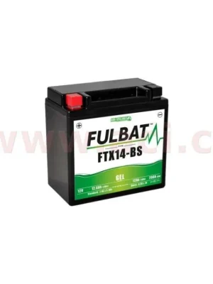 Odeslání Ihned Motobaterie Fulbat 12V, FTX14-BS GEL, 12Ah, 200A, inovativní AGM technologie 150x87x145,