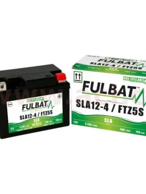Motobaterie Fulbat 12V, FTZ5S, 4Ah, 70A, bezúdržbová MF AGM 113x70x85, (včetně balení elek Sleva