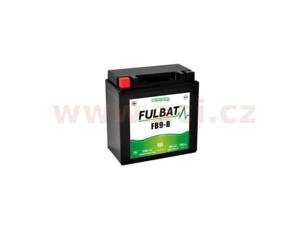 Rychlé Dodání Motobaterie Fulbat 12V, YTX9A-BS, 8,5Ah, 115A, bezúdržbová MF AGM 135x75x139, (včetně bale