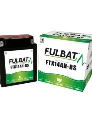 Motobaterie Fulbat 12V, FTX14AH-BS, 12Ah, 210A, bezúdržbová MF AGM 134x89x166 (včetně bale Autentický
