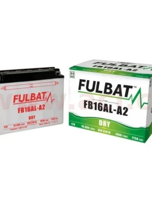 Odeslání Ihned Motobaterie Fulbat 12V, FB16AL-A2, 16Ah, 175A, konvenční 207x71,5x164 (včetně balení elekt