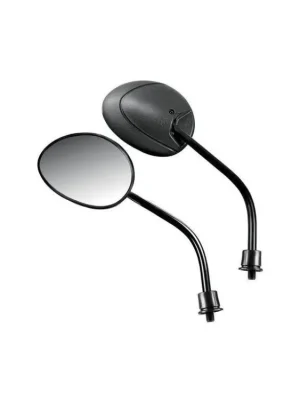 Univerzální zrcátka MARPH černá na motorku, 2x pravý závit M10x1,25, homologovaná Bezpečná Platba