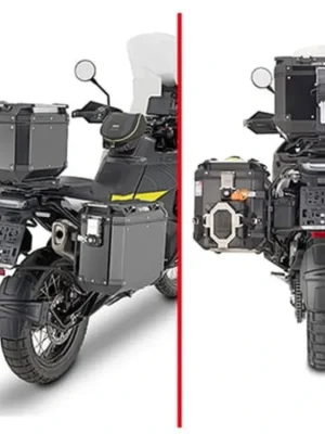 Časově Omezené KAPPA držáky bočních kufrů MONOKEY TRIUMPH TIGER 1200GT (22-) (i pro RETRO-FIT K-VENTURE A