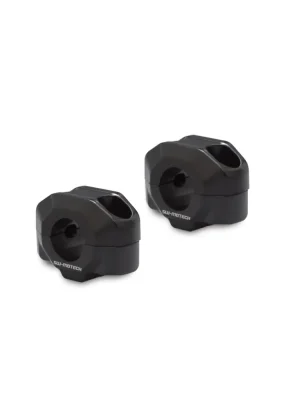 Zvýšení řidítek o 15 mm, pro řídítka Ø 22 mm ,černé SW-Motech Sezónní Sleva