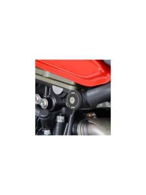 RG FI0083BK Zátka do rámu Ducati Monster 821/1200 černá sada Vysoce Kvalitní