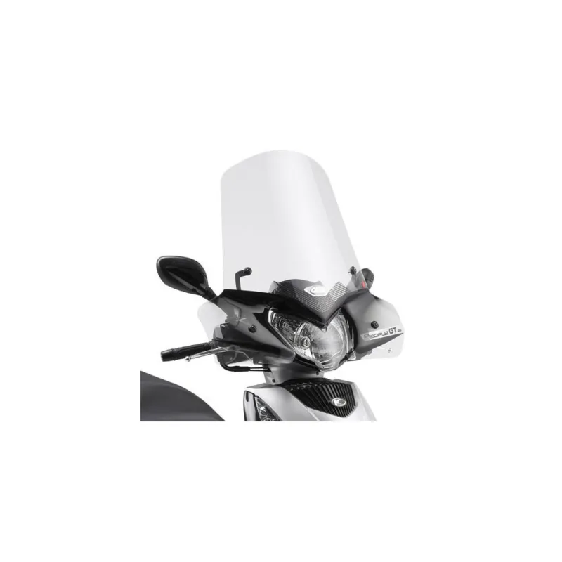 Omezená Nabídka 443A plexi čiré Kymco People GTi 125-200-300 (10-20), vxš530x720 mm, použij sadu A 443A