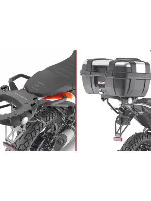 Akce SR7711 horní nosič pro KTM Adventure 390 (20-24) pro kufr Monokey nebo Monoleck, bez plotny