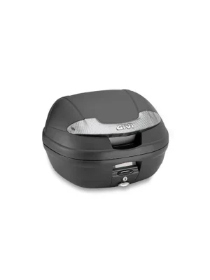 E340NT2 Vision kufr GIVI černý s čirými odrazkami (Monolock s vlastní plotnou), objem 34 ltr. Nízká Cena