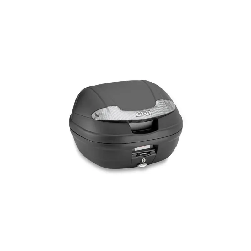E340NT2 Vision kufr GIVI černý s čirými odrazkami (Monolock s vlastní plotnou), objem 34 ltr. Nízká Cena