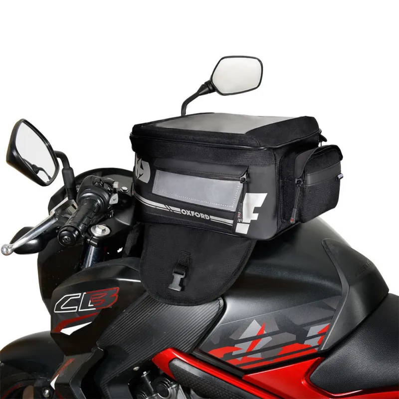 Značkový Tankbag na motocykl F1 Magnetic, OXFORD, černý, 35l