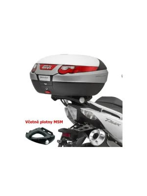 Pouze Dnes SR2013M special rack YAMAHA T-MAX 500 (08-11)/530 (12-16) včetně plotny M5M pro Monolock, max 6 kg