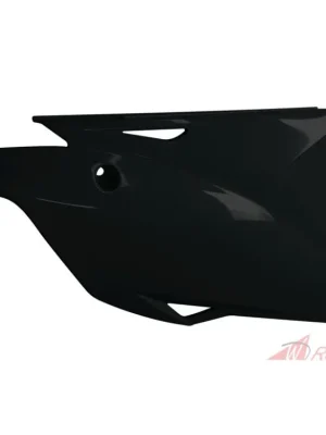 boční číslové tabulky KAWASAKI, RTECH (bílé, pár)- 5A Akční Nabídka