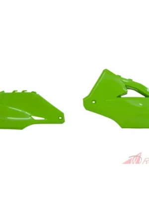 boční číslové tabulky Kawasaki, RTECH (zelené, pár)- 5A Časově Omezené