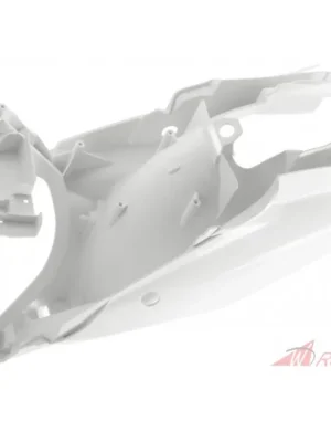 Sleva boční číslové tabulky KTM, RTECH (bílé, komplet vč. držáku vzduch. filtru)- 5A