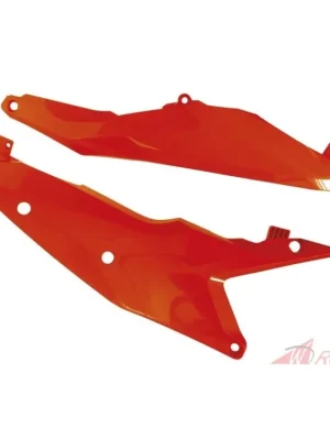 boční číslové tabulky KTM, RTECH (neon oranžové, pár)- 5A Nízká Cena