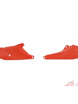 boční číslové tabulky KTM, RTECH (oranžová, pár)- 5A Výprodej