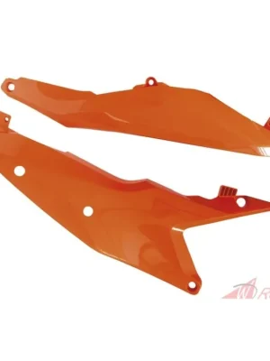 boční číslové tabulky KTM, RTECH (oranžové, pár)- 5A Nová Kolekce