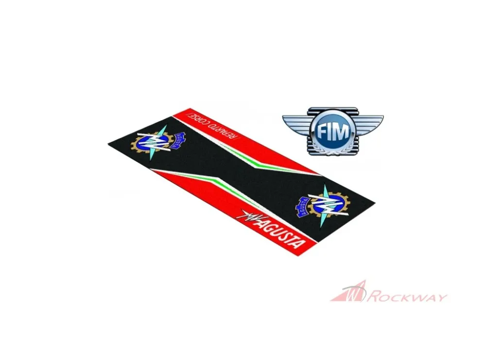 Expresní Doručení Koberec pod moto 80x250cm MV AGUSTA černo/červený 1101- uni