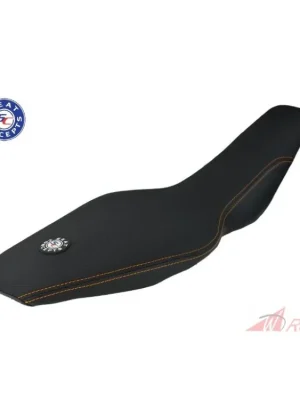 Kompletní sedlo Seat Concepts Comfort XL | KTM 690 SMC / Enduro R (2019+)- Černé prošívání/Možnosti potahu: Orange Semi-Grip Sides / Orange Semi-Grip Top Ihned K Objednání