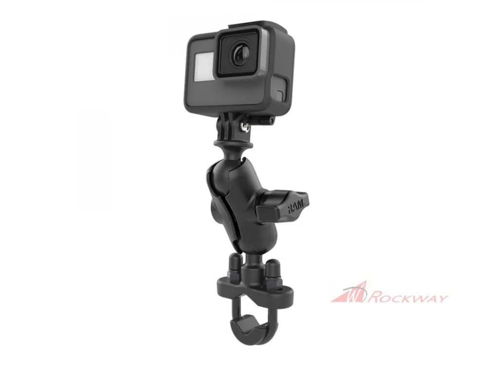 kompletní sestava držáku akčních kamer s objímkou na řidítka, RAM Mounts- 5A Horká Nabídka