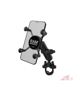 Novinka kompletní sestava držáku mobilního telefonu X-Grip s objímkou na řidítka, RAM Mounts- 5A