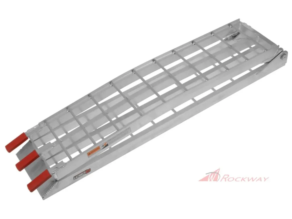 Cenově Výhodný nájezdová rampa - skládací - hliníková úzká, Q-TECH (max. nosnost 250 kg, 1 ks)- 5A