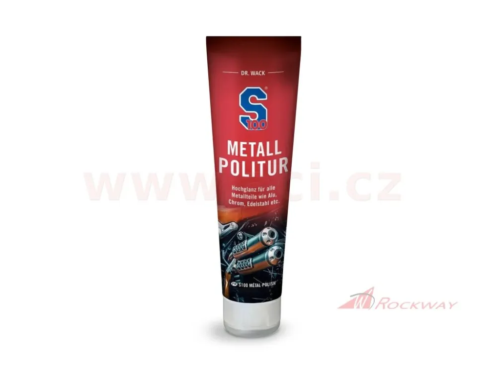 Koupit Online S100 leštěnka na chrom, hliník a kovové povrchy - Metallpolitur 100 ml- 5A