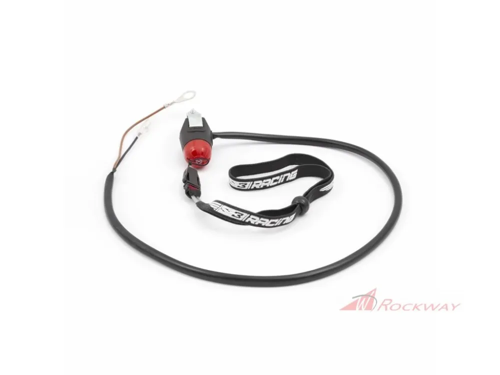 Vysoce Kvalitní S3 Lanyard Kill Switch - bezpečnostní spínač- Červená