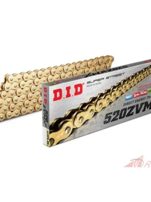 SUPERSTREET X-Ring chain D.I.D Chain 520ZVM-X 106 L Zlatá/Zlatá- 5A Vysoce Kvalitní