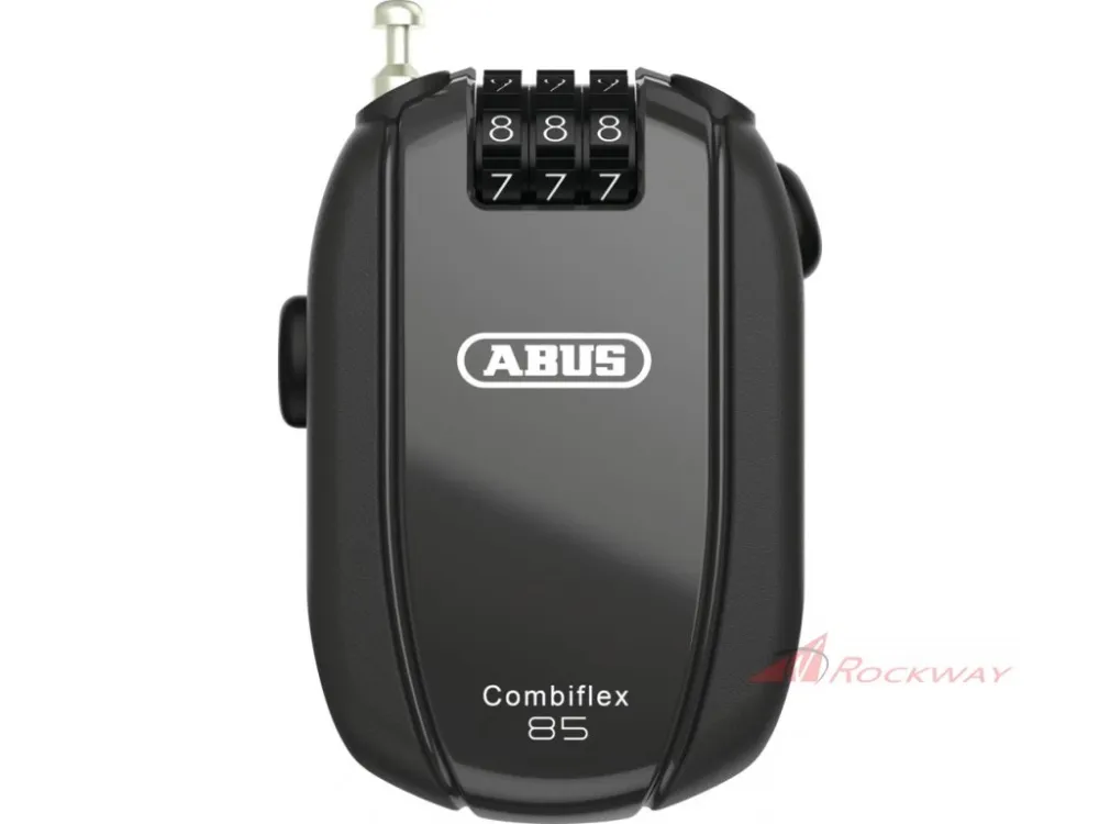 Doprava Zdarma svinovací lankový zámek Combiflex Break (délka 85 cm, černý), ABUS- 5A