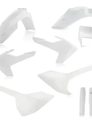 Akce Sada plastů ACERBIS pro HUSQVARNA TE 17-19, FE 17-19 bílá