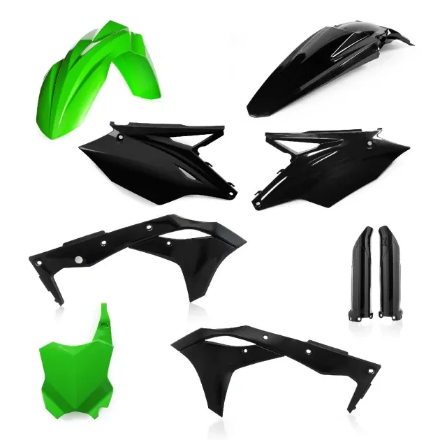 Nízká Cena Sada plastů ACERBIS pro KAWASAKI KXF250 19-20 černá/zelená