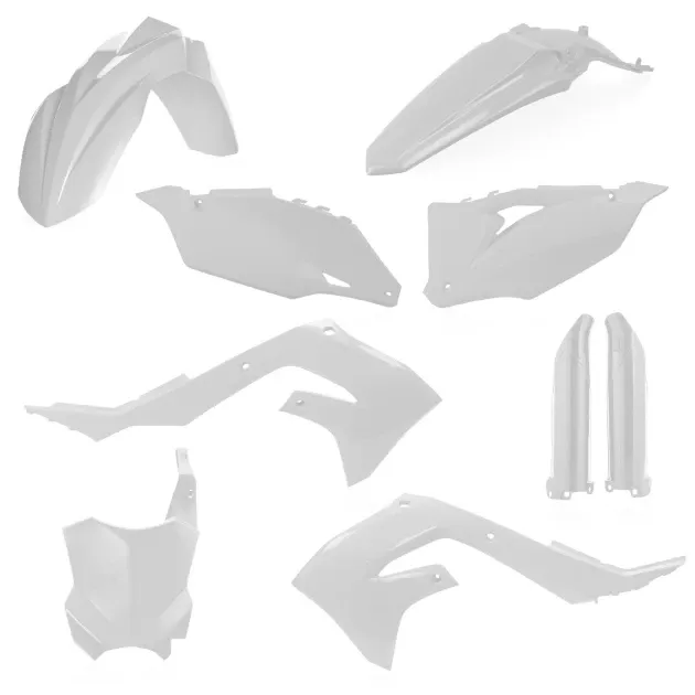 Nejlepší Cena Sada plastů ACERBIS pro KAWASAKI KXF450 19-23, KXF250 21-24 bílá